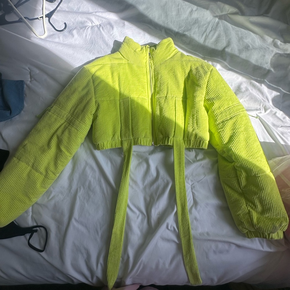 Lime Green Jacket - image 1